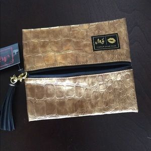Gold label medium Makeup Junkie bag